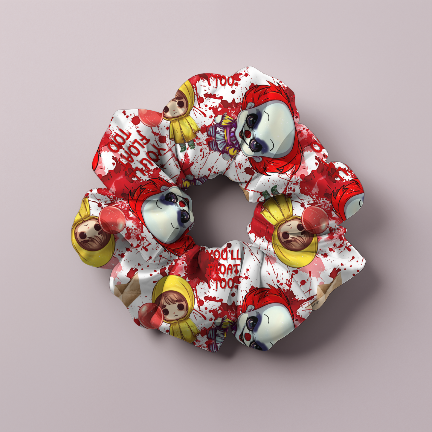 XL Pennywise Scrunchie ( Pre order )