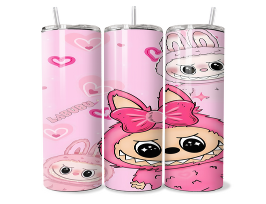 Tumbler - Pink Labubu