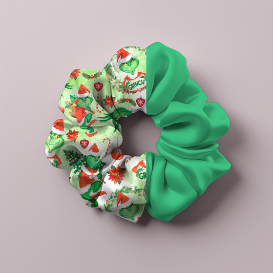 XL Half Grinch Scrunchie ( Pre order )