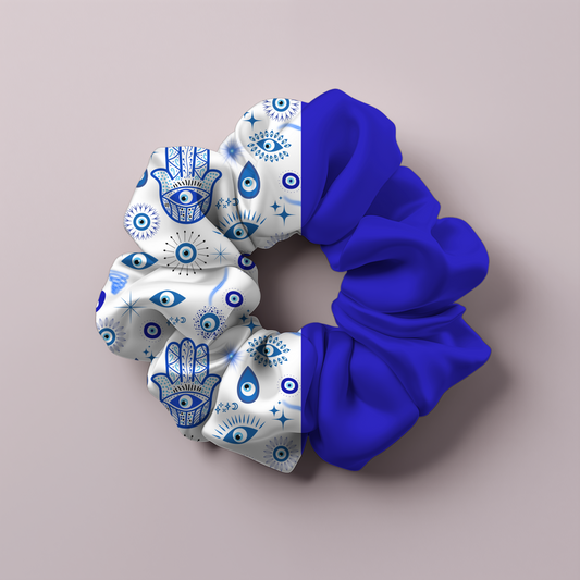 XL Evil Eye Scrunchie ( Pre order )
