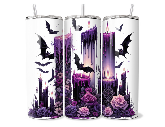Tumbler - Purple candle