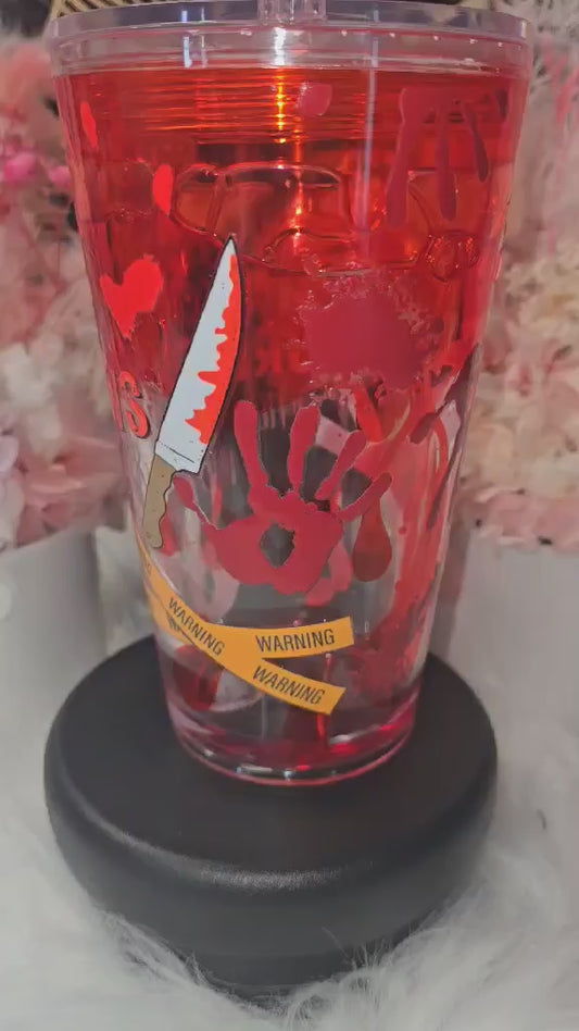 16 oz Snowglobe Acrylic